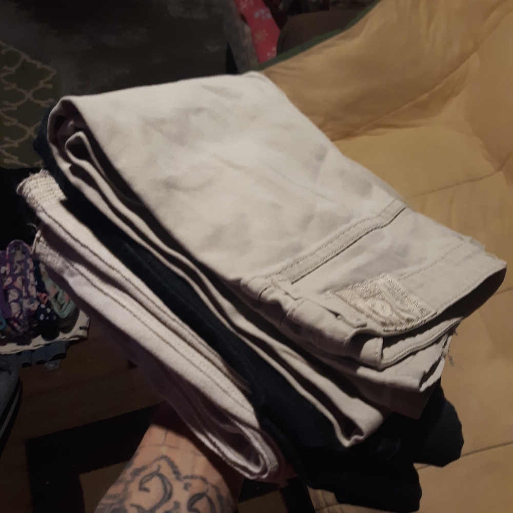 Alot of womens clothing..